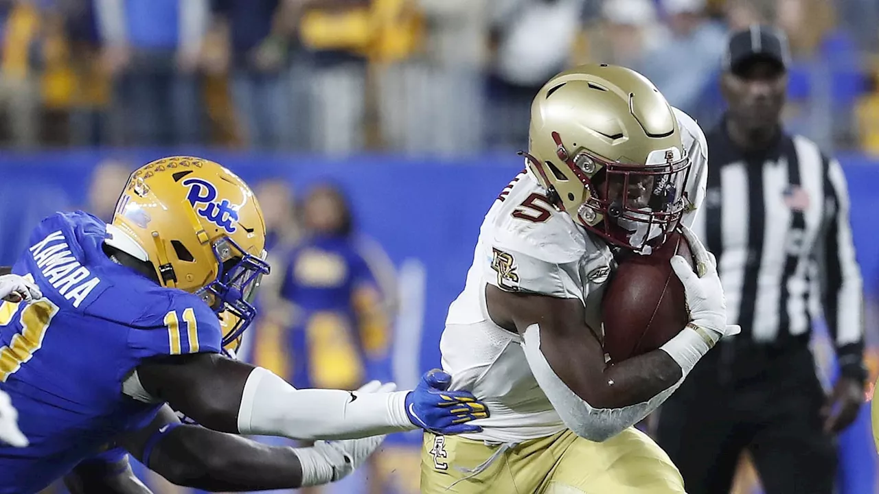 Boston College Football vs Pitt Kickoff Time Announced