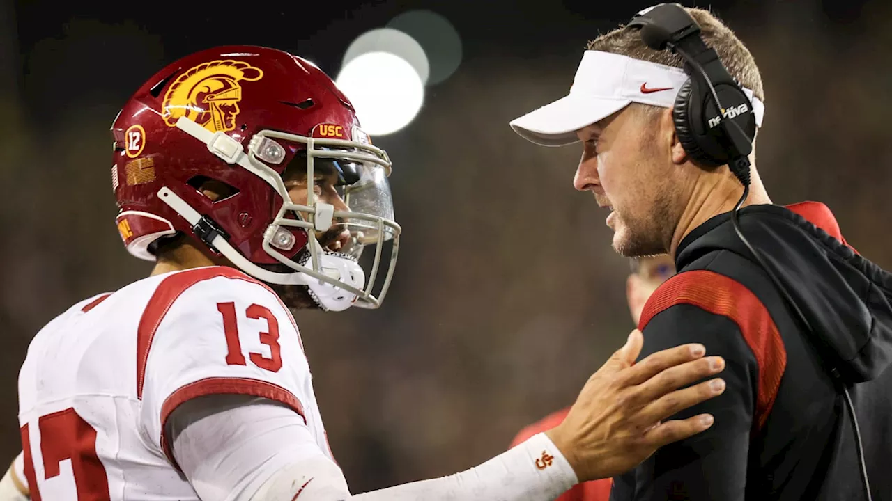 Caleb Williams Shared Classy Two-Word Message From Lincoln Riley Amid Rookie Struggles