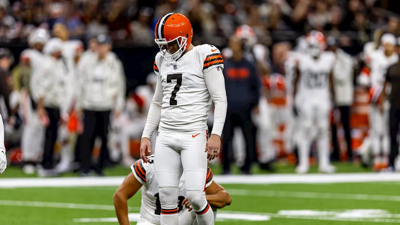 Cleveland Browns Dustin Hopkins Has Plan To Fix Kicking Struggles