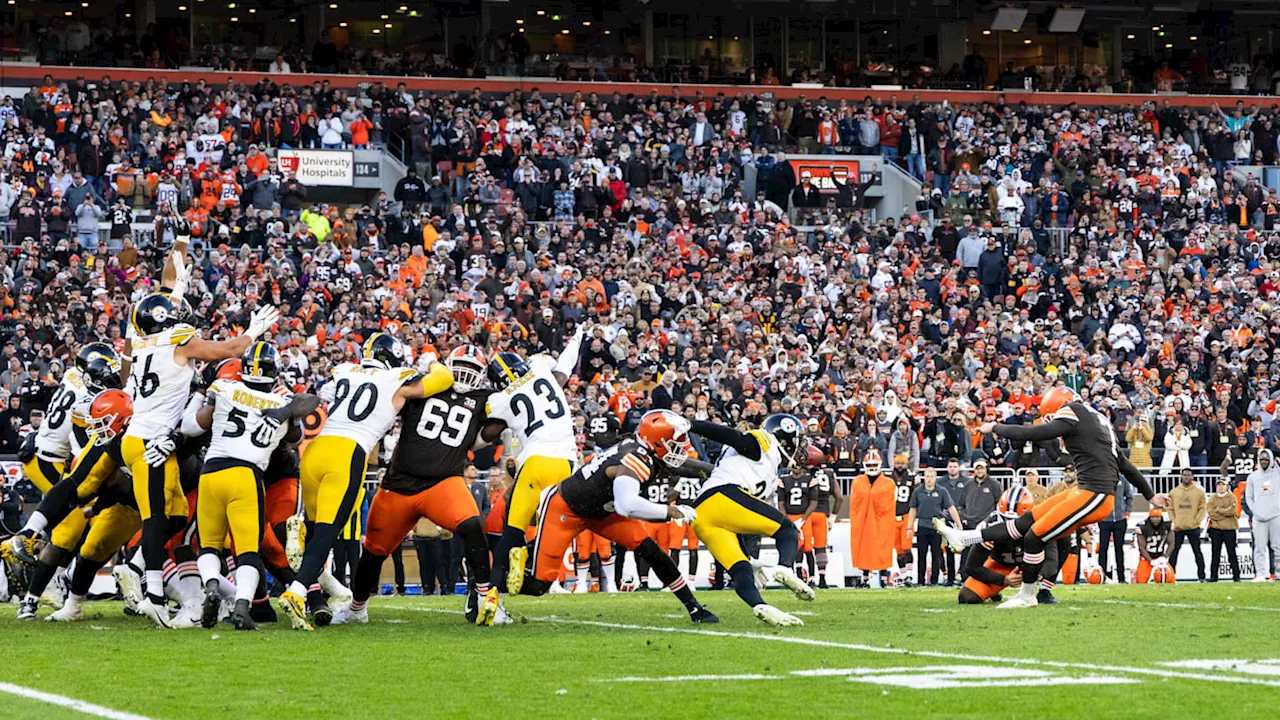 Cleveland Browns vs Pittsburgh Steelers Week 12 Betting Lines And Odds