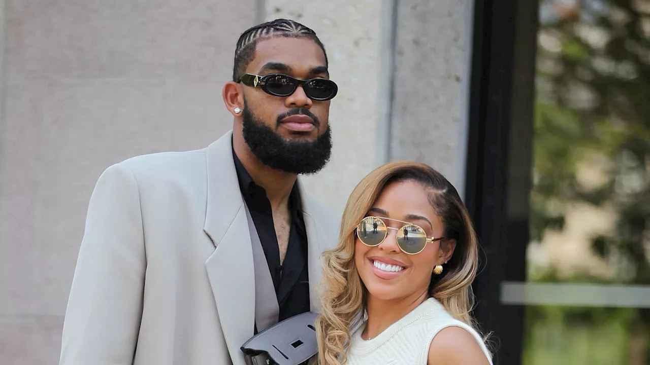 Jordyn Woods wows in sheer lingerie top for Karl-Anthony Towns UFC date night