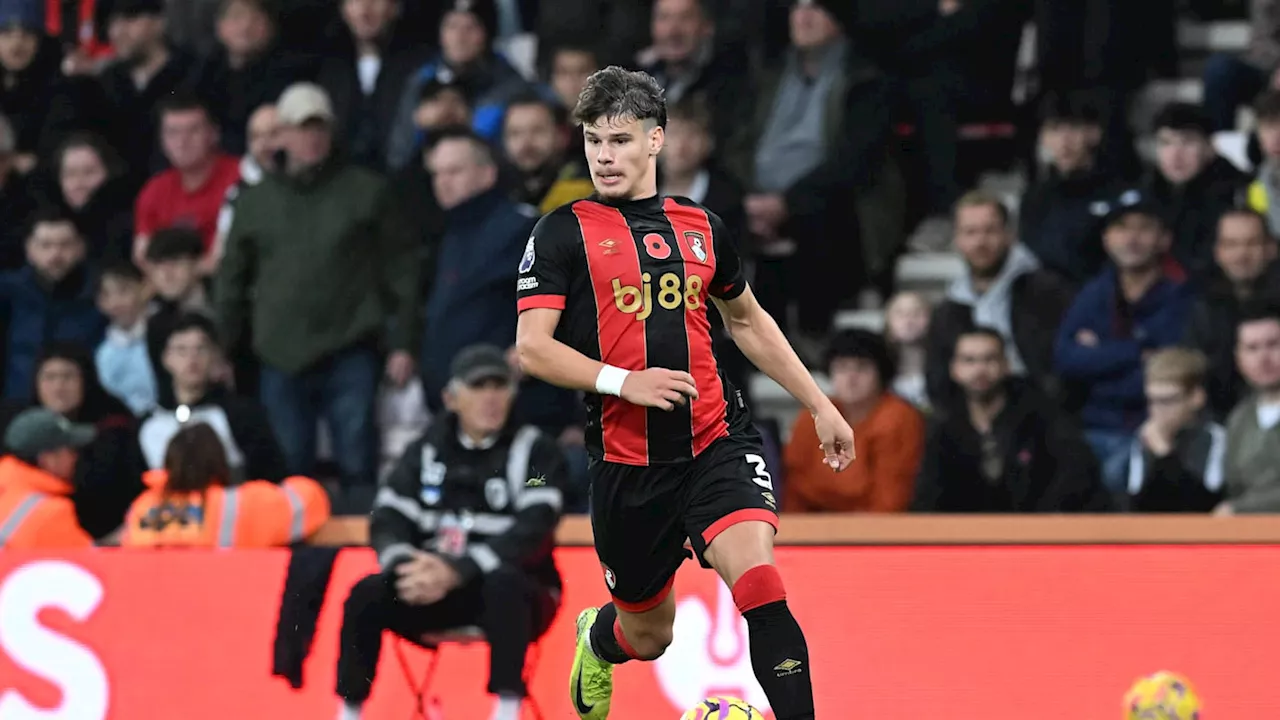 Liverpool Bid £35m For Bournemouth's Milos Kerkez As Andy Robertson Replacement