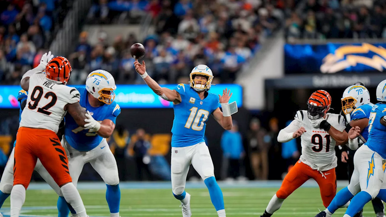 Los Angeles Chargers Quarterback Justin Herbert Makes MVP Case In Win vs. Bengals