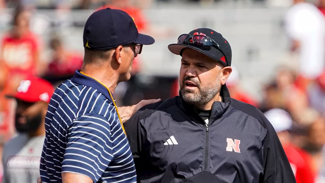 Nebraska's Matt Rhule gives embarrassing answer when talking about Michigan (VIDEO)