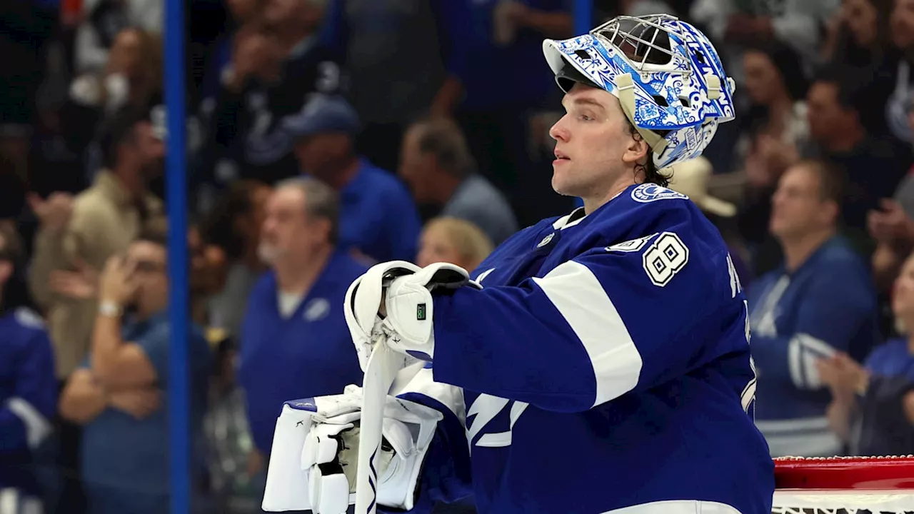 Tampa Bay Lightning Goalie Named Third Star of Week