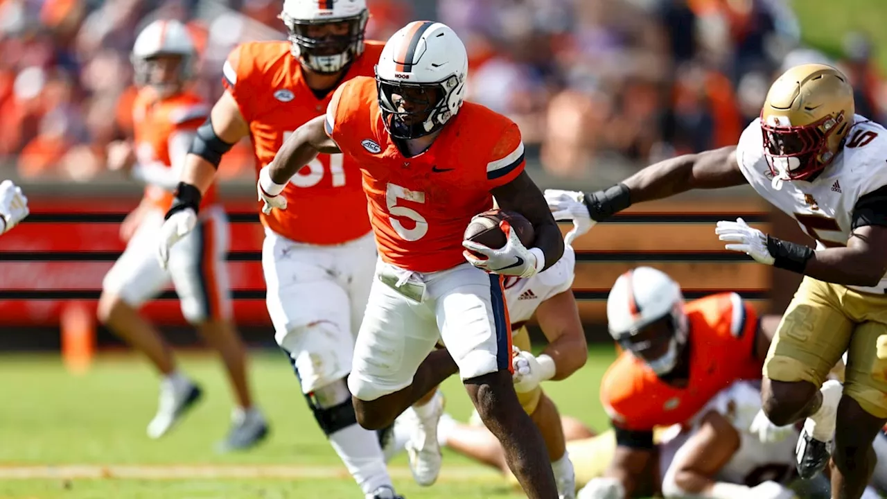 Virginia Football Opens as Home Underdog vs. SMU in Week 13