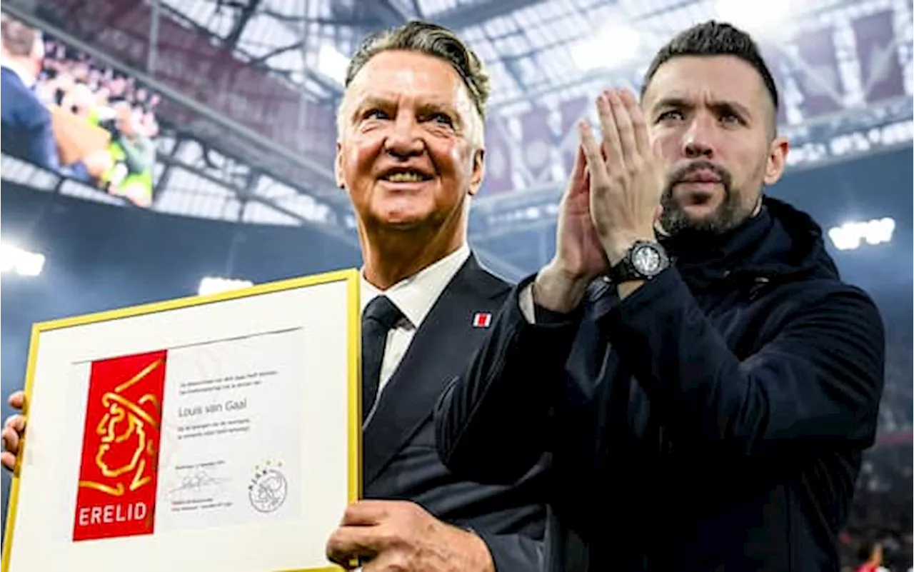 Farioli e l'investitura di Van Gaal: la storia dell'Ajax spinge il nuovo allenatore