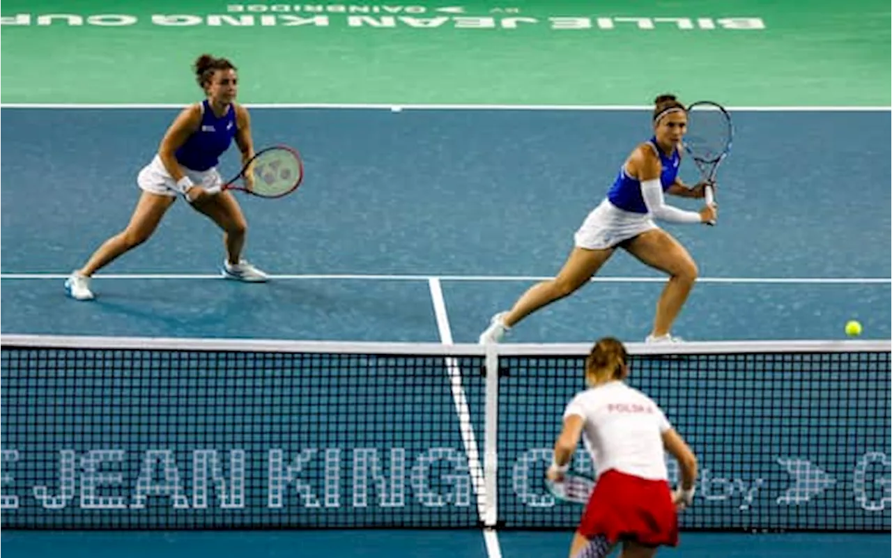 Italia in finale di Billie Jean King Cup: Polonia battuta 2-1