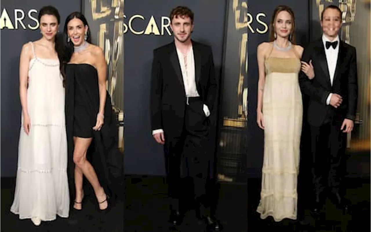 Governors Awards 2024, i look sul red carpet, da Paul Mescal ad Angelina Jolie col figlio