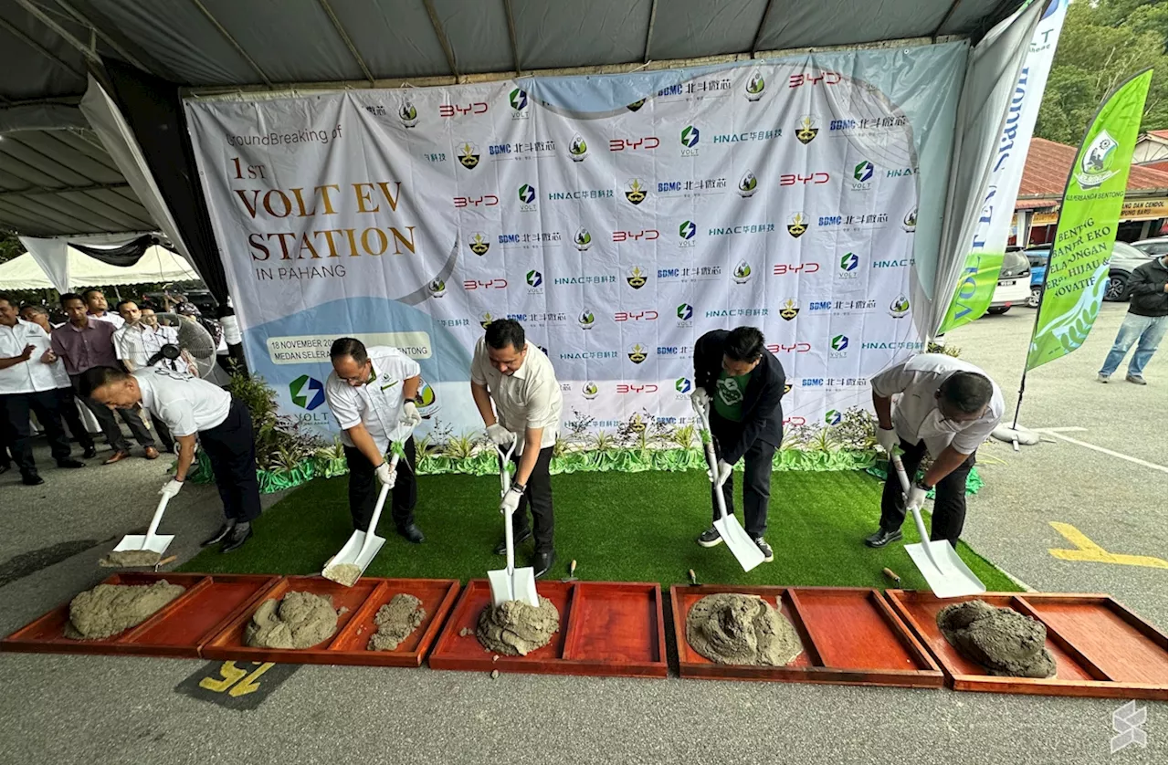 Volt EV Charging Hubs are now being deployed in Pahang