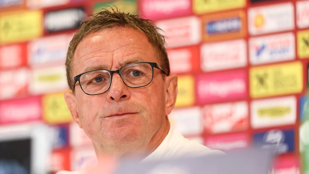 »Null Kontakt. Gar keinen. Zero«: Rangnick legt im Streit mit Österreichs Fußballverband nach