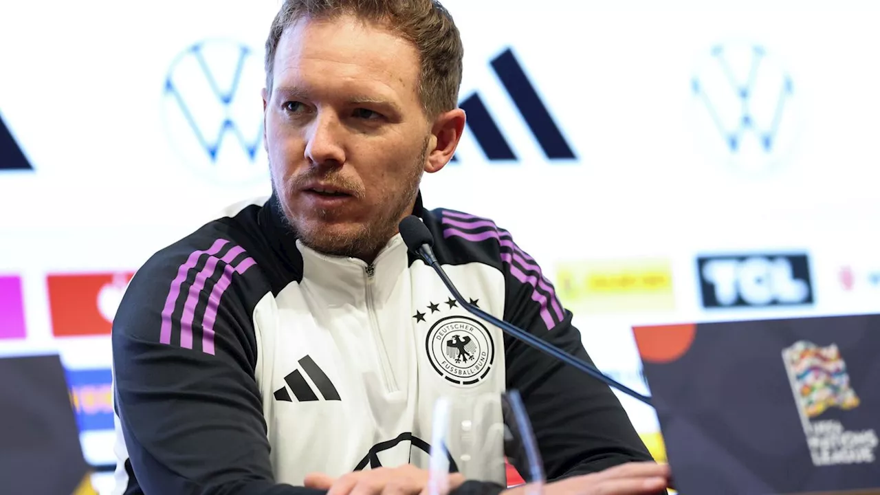 Fußball-Nationalmannschaft: 'Viele Wechsel': Nagelsmann wird gegen Ungarn viel rotieren