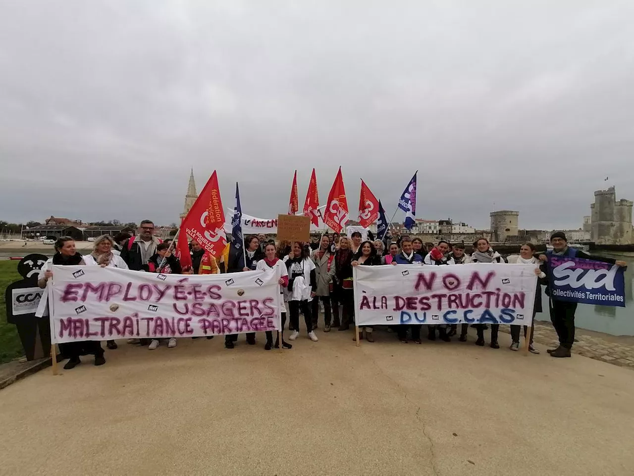 La Rochelle : un mouvement de grève pour empêcher « la mort du CCAS »