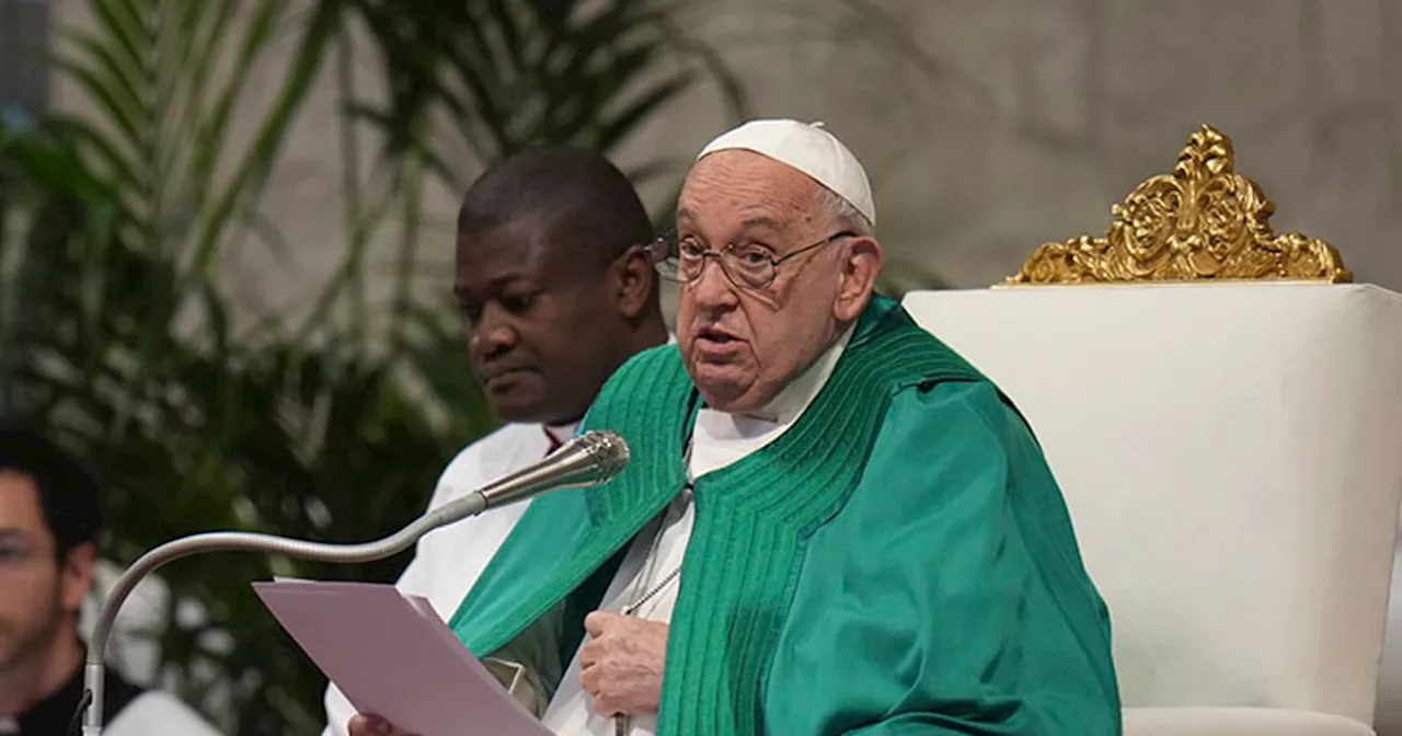 Pope Francis calls for probe to determine if Israel's attacks in Gaza constitute 'genocide'