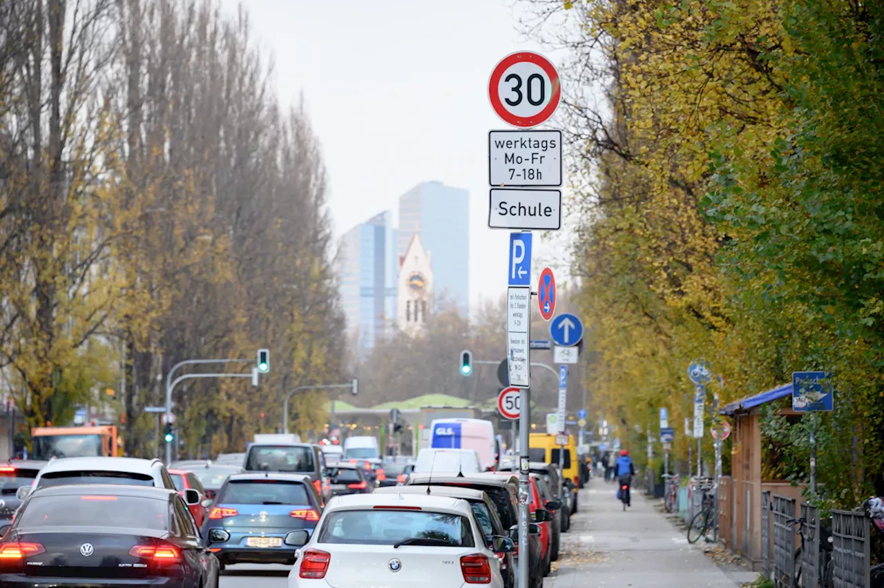 Verkehr in München: Wo bald Tempo 30 gelten könnte