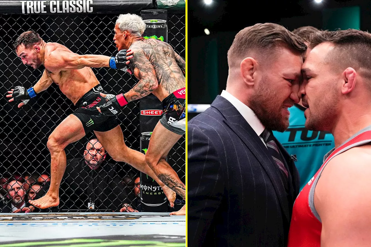 Michael Chandler calls out Conor McGregor after sharing one of the greatest rounds in UFC history with...