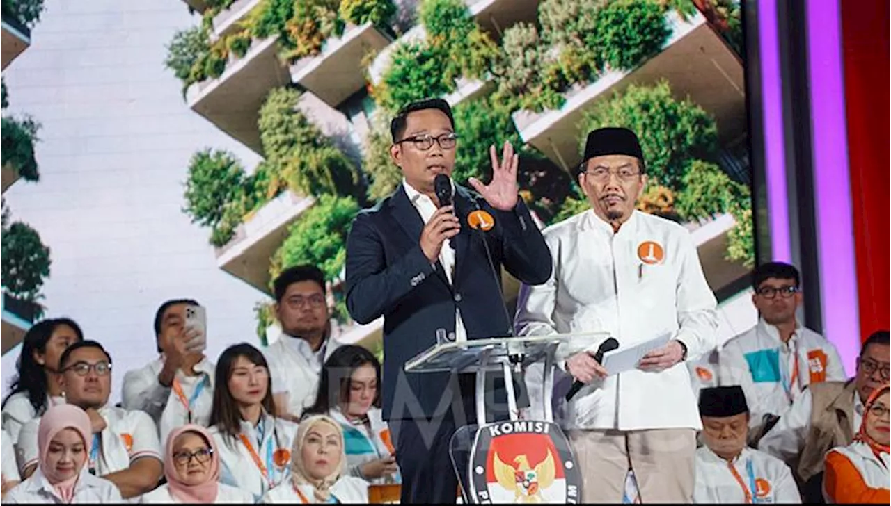 Cara Ridwan Kamil-Suswono Atasi Banjir Jika Menangi Pilkada Jakarta