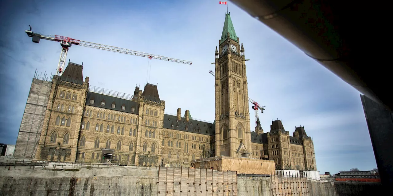 Rebuild underway: fresh peek inside Centre Block offers up new details