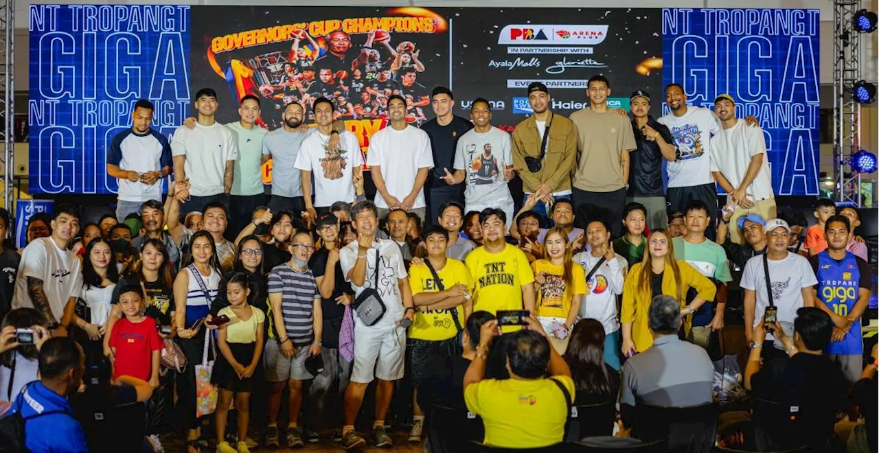 ArenaPlus celebrates another successful PBA season, toasts Gov Cup champs