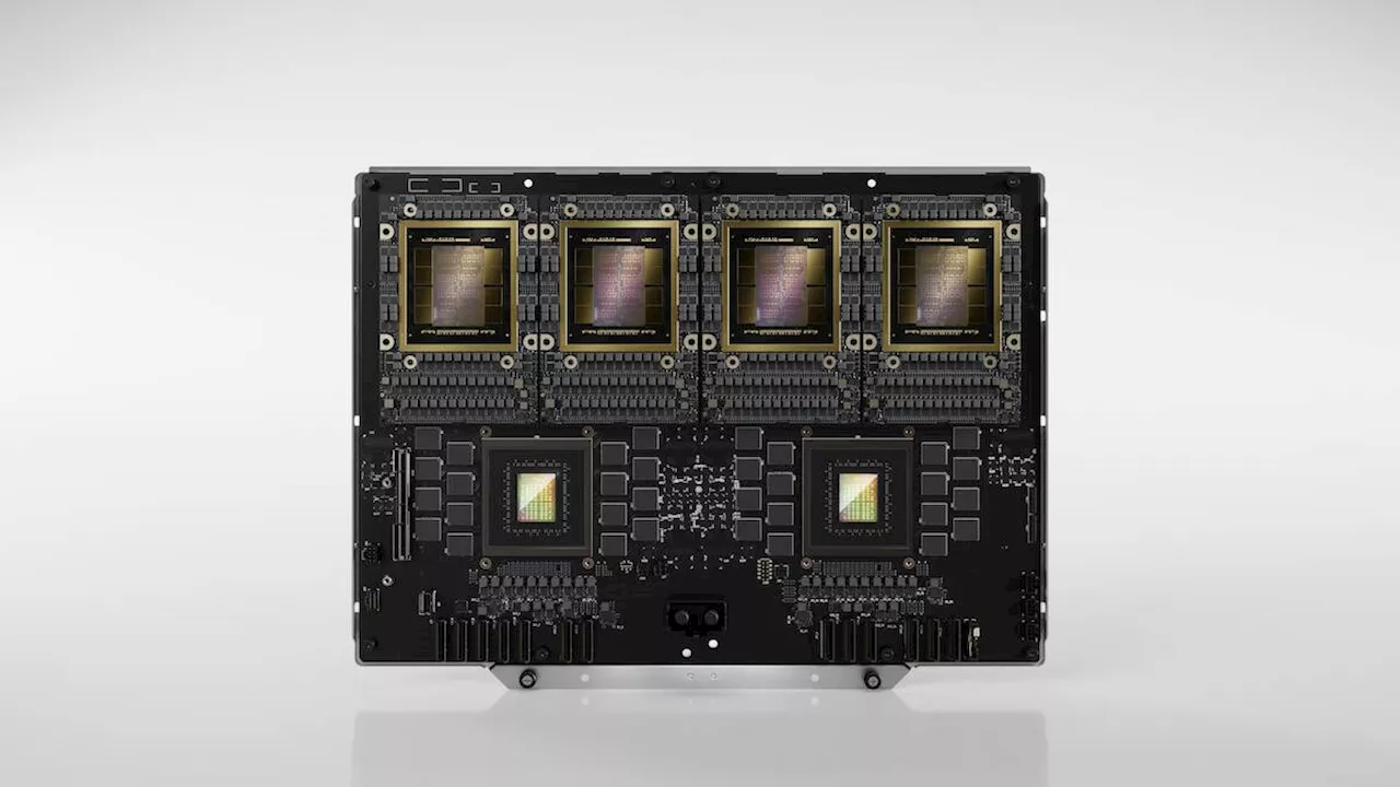 Nvidia's latest Blackwell boards pack 4 GPUs, 2 Grace CPUs, and suck down 5.4 kW