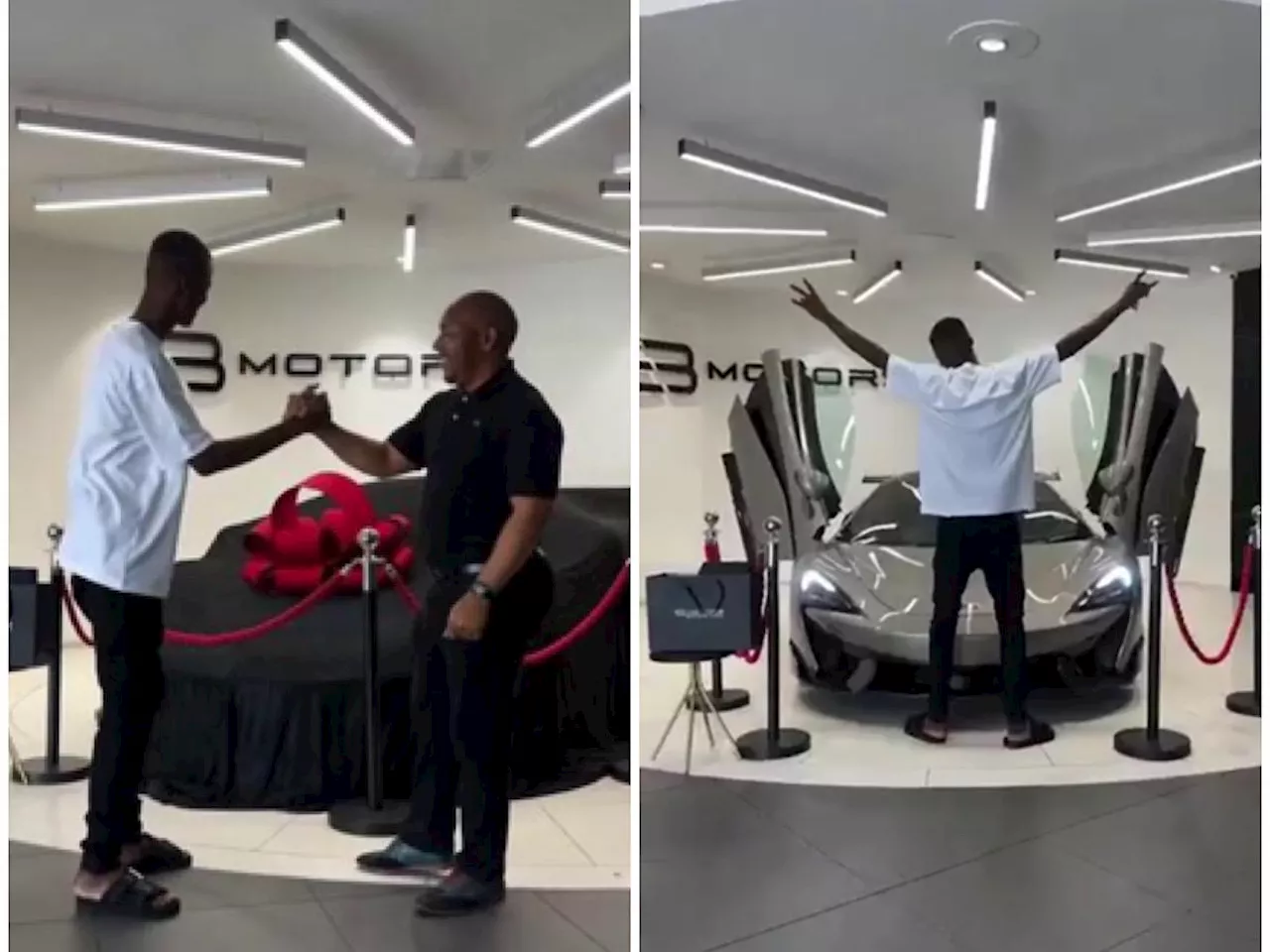 WATCH: King Monada flaunts new R3.2 million McLaren