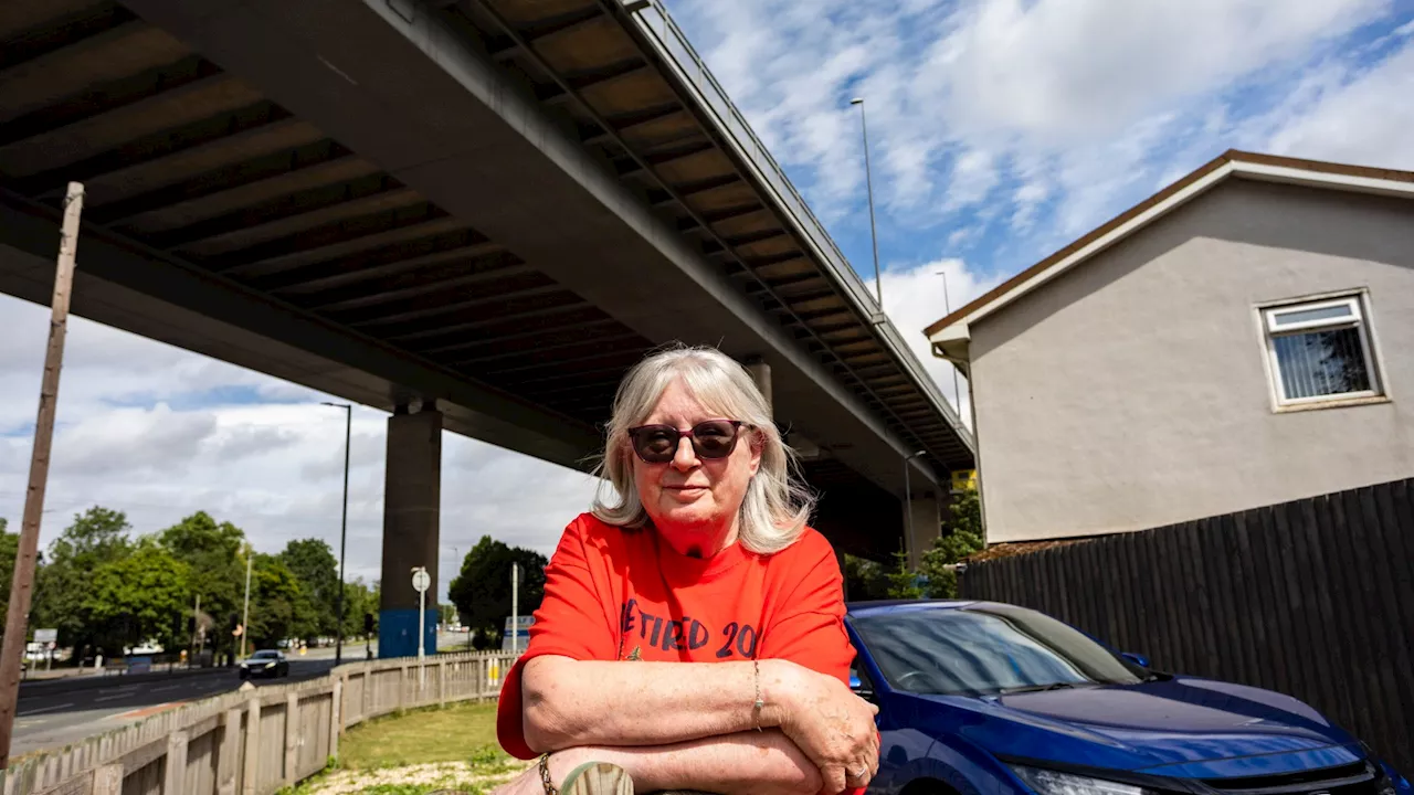 We live underneath the M5 and we’re DESPERATE to move – it’s hot, noisy and huge flyover blocks out all sun...