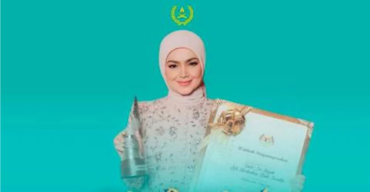 Al-Sultan Abdullah, Tunku Azizah congratulate Siti Nurhaliza