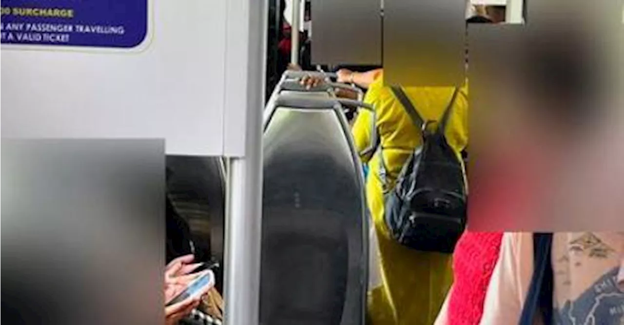 Man calls out passengers for not offering seats to elderly