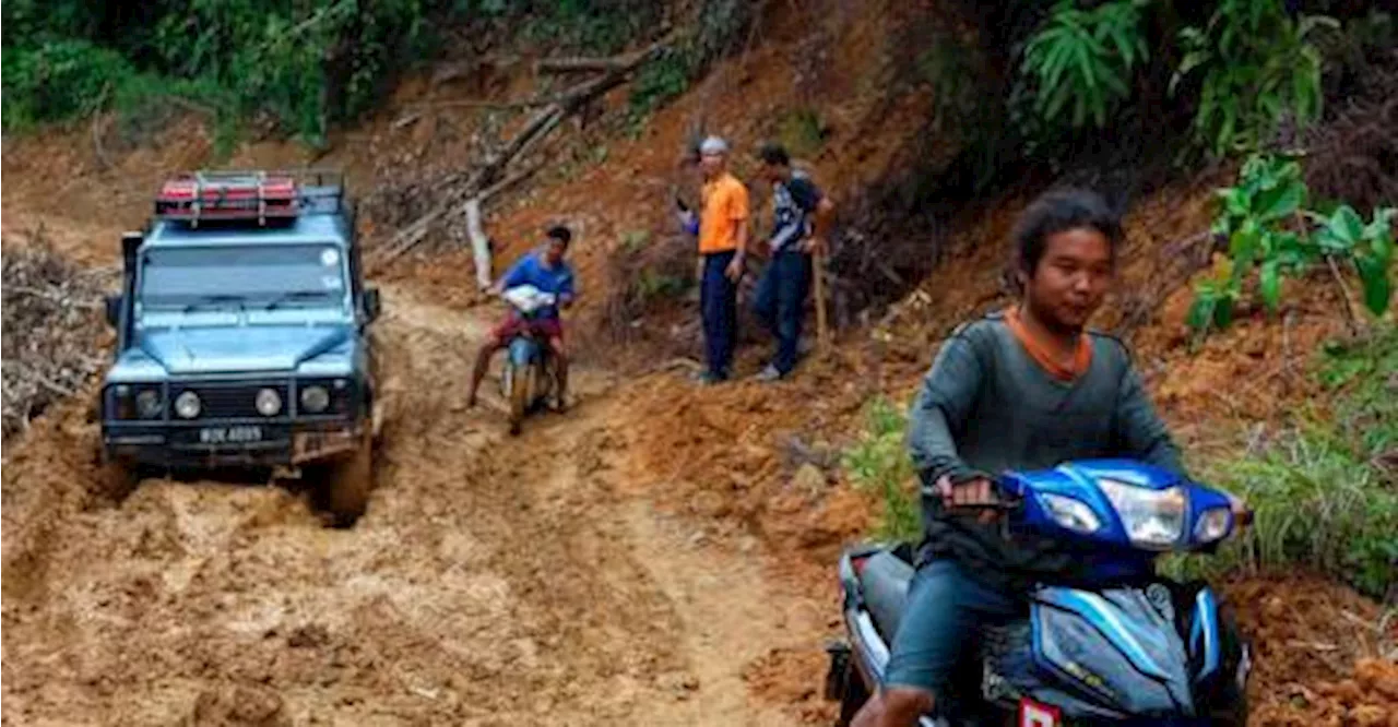 Orang Asli want extreme 4WD sports barred as village roads turn into muddy mess during monsoon