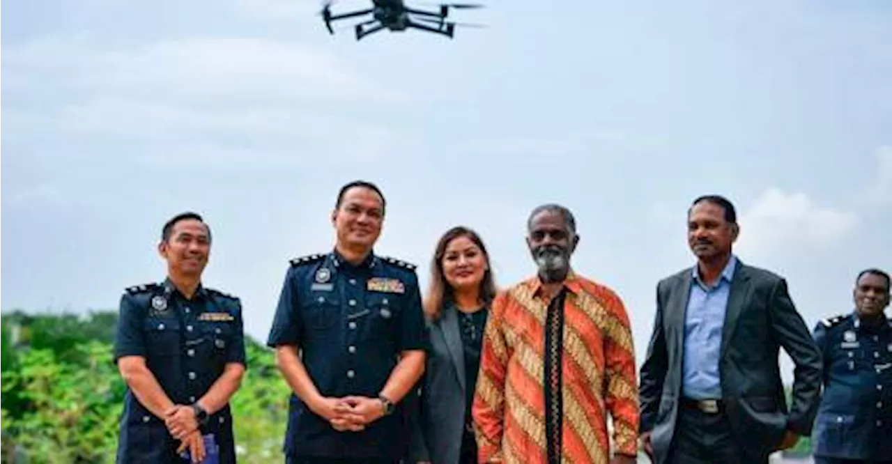 Petaling Jaya cops get high-resolution drone worth RM60,000