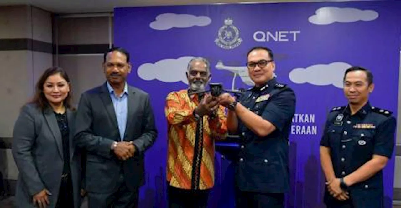 Polis Petaling Jaya terima dron beresolusi tinggi bernilai RM60,000