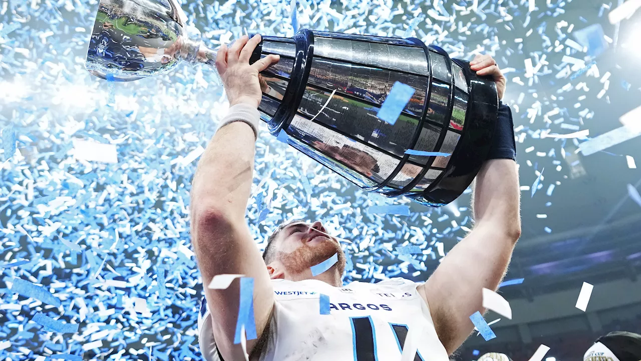 Arbuckle completes storybook season with 'one of the most unlikely' Grey Cup MVP honours