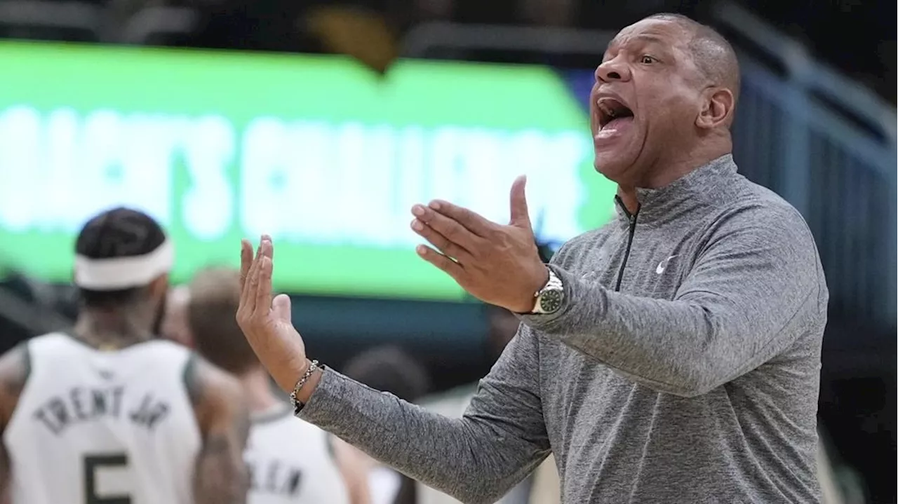 NBA fines Bucks coach Rivers for comments about call refs admitted they got wrong