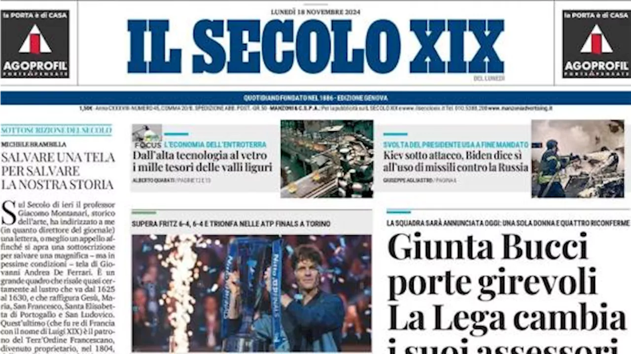 Il Secolo XIX: 'Italia ko con la Francia in Nations League, sorride solo Cambiaso'