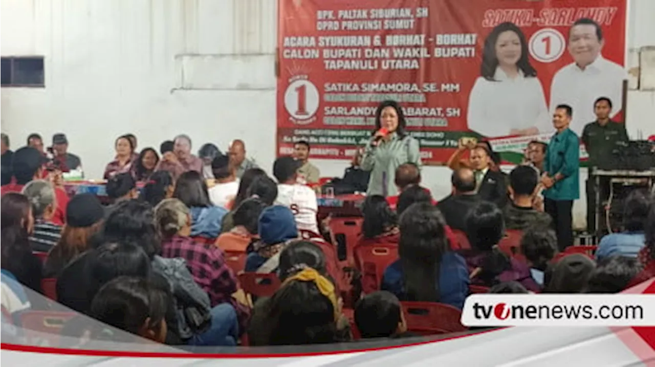 Cabup Satika Simamora ke Masyarakat: Usai Nyoblos Kawal Suara di TPS