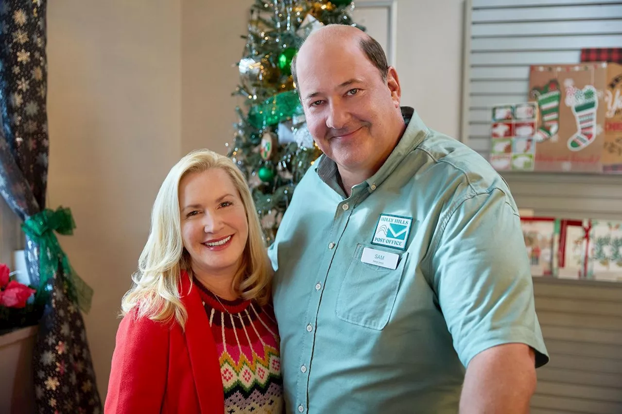 Inside Office Stars Angela Kinsey, Brian Baumgartner Hallmark Reunion