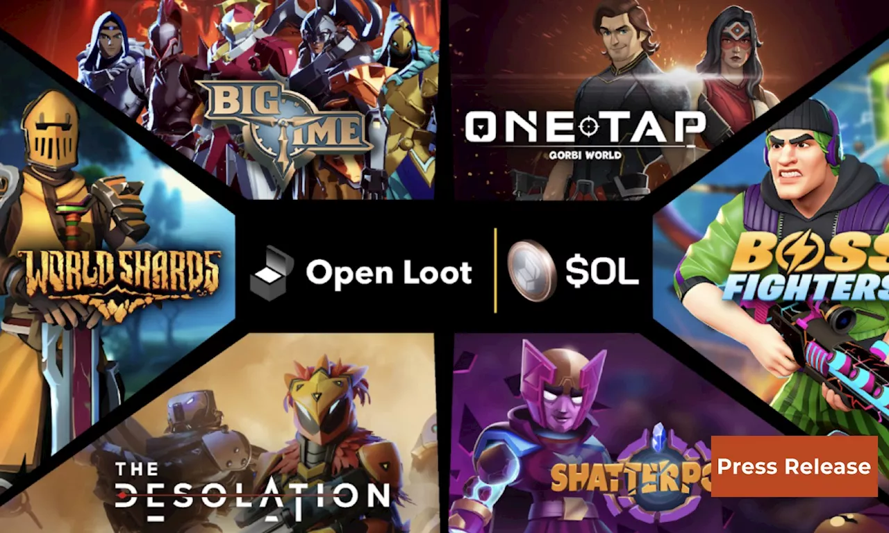 Web3 Gaming Trailblazer Big Time Studios Announces $OL Token for the OpenLoot Gaming Platform