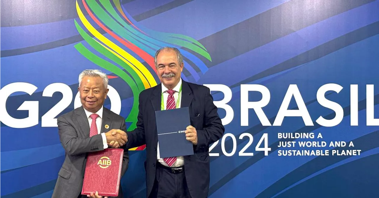 BNDES e AIIB assinam memorando de R$ 16,7 bi para investimentos no Brasil