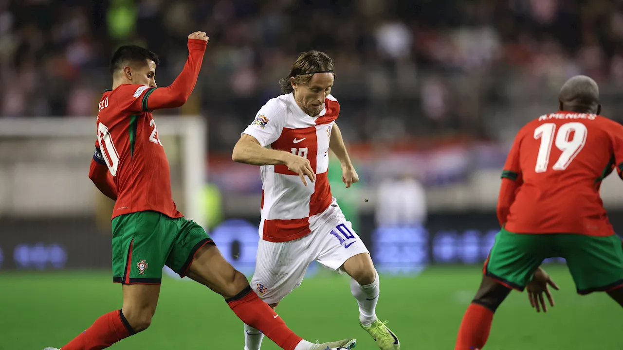 Kroatië voegt zich bij laatste acht Nations League na gelijkspel tegen Ronaldo-loos Portugal