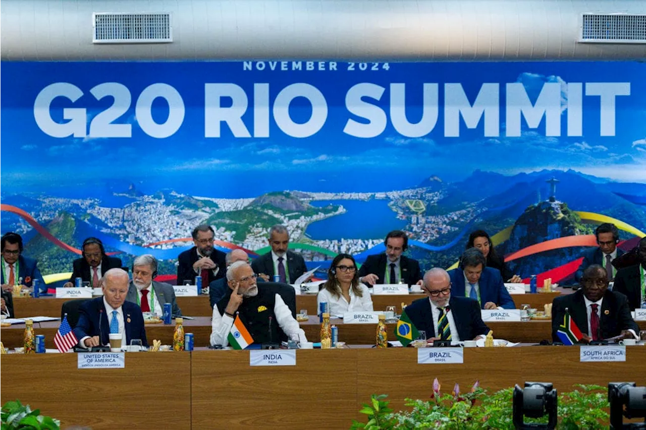 Cumbre del G20 inició en Brasil con el anuncio de la Alianza Global contra el Hambre