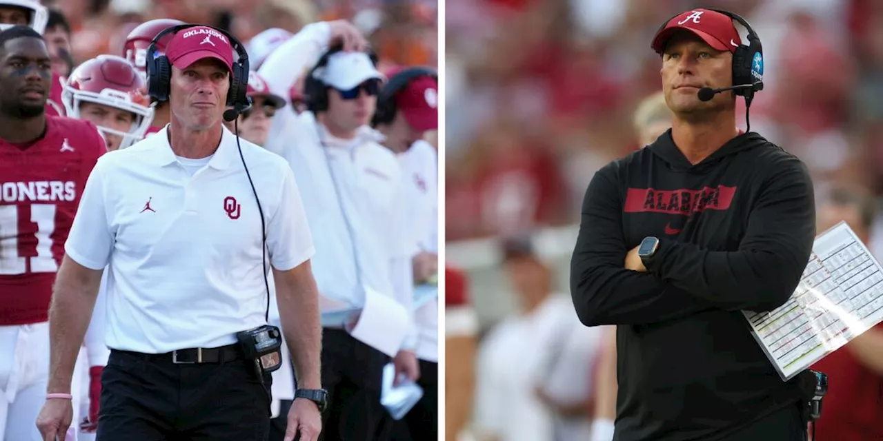 Alabama, Oklahoma to meet for first time as conference oppenents