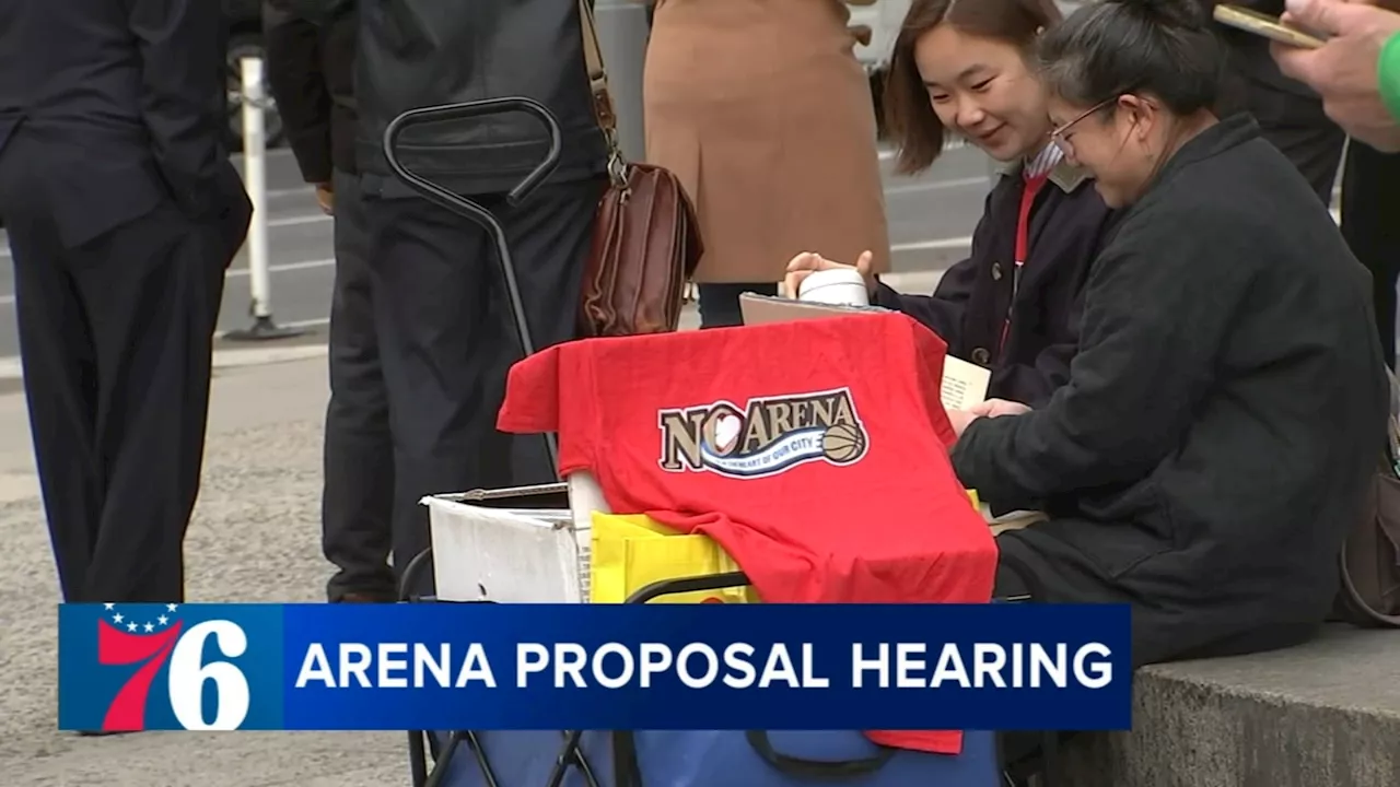 1st public testimony for proposed Sixers arena begins Tuesday