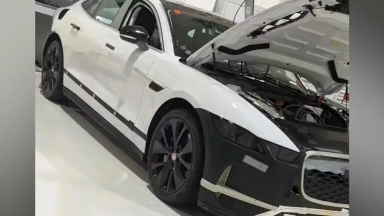 Jaguar XJ leaked EV flagship finally surfaces after 11thhour