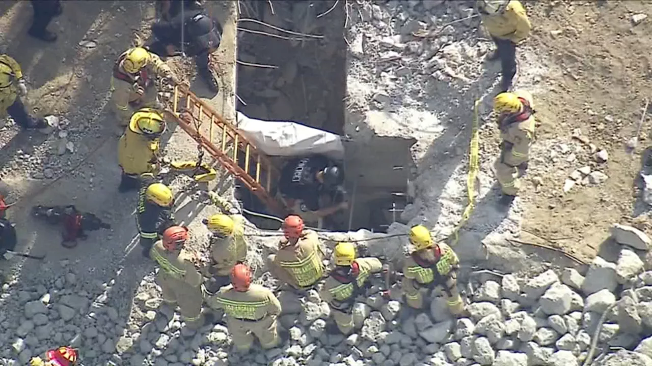 Woman refuses to exit tunnel at Westlake construction site; first responders on scene