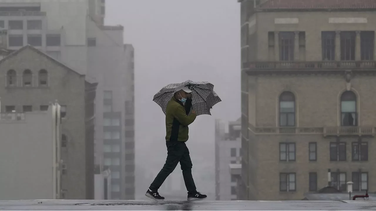 TIMELINE: Atmospheric river hits Bay Area tomorrow with heavy rain, flood risks, high winds