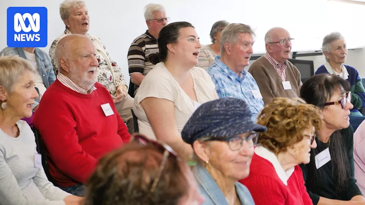 Newcastle choir The Unforgettables using music to help people with dementia