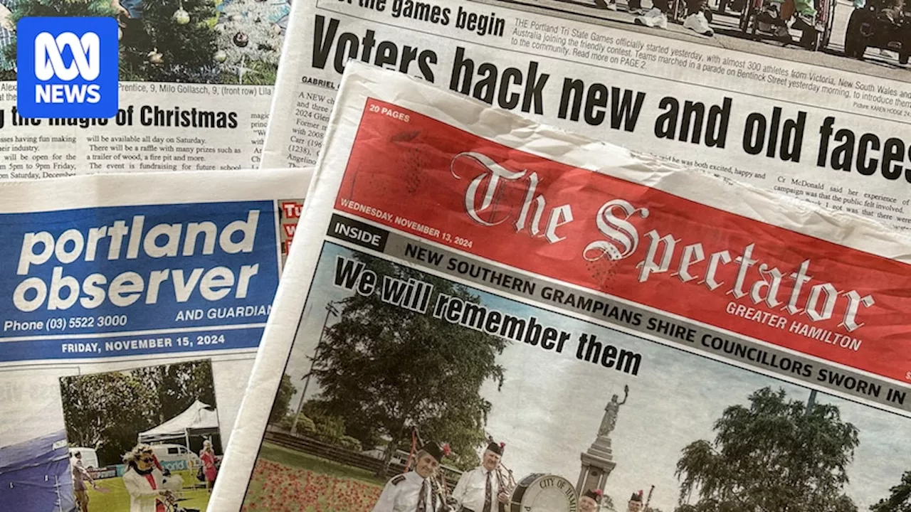 Newspapers in western Victoria could fold before Christmas as buyer sought