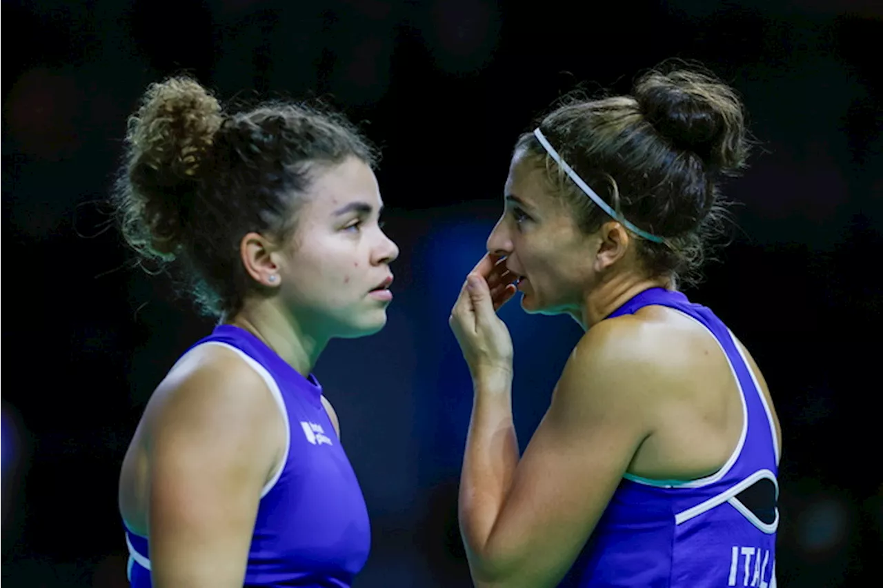 Tennis, Paolini e Errani in doppio contro la Polonia