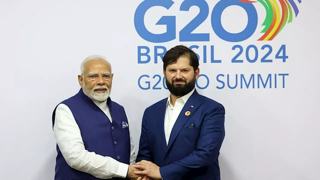 Brazil: चिली के राष्ट्रपति फॉन्ट से पीएम मोदी की मुलाकात, द्विपक्षीय संबंधों को और मजबूत करने पर हुई चर्चा