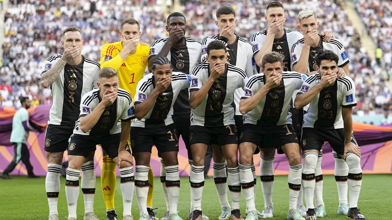 Germany's soccer team wants to focus on playing and not politics